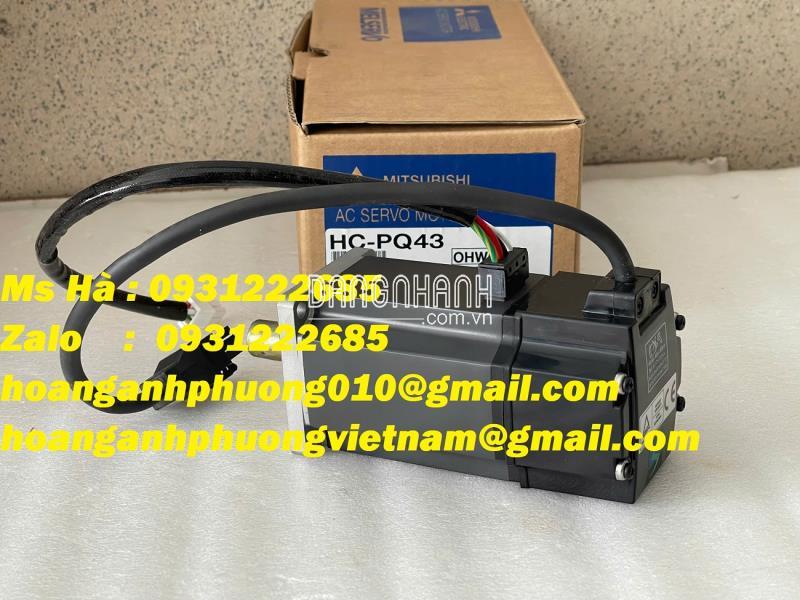 Cung cấp vật tư Điện tự động hóa - servo motor HC-PQ43 mitsubishi 