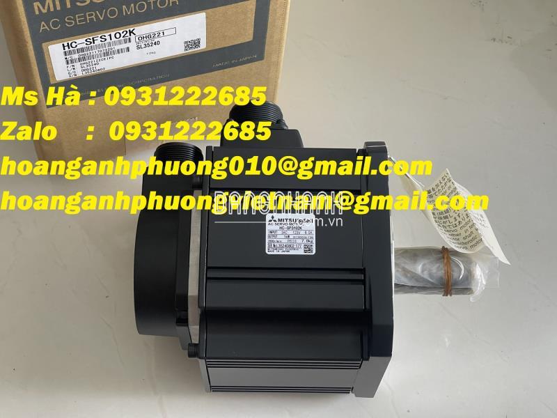 Bán chuyên - AC servo motor mitsubishi HC-SFS102K 