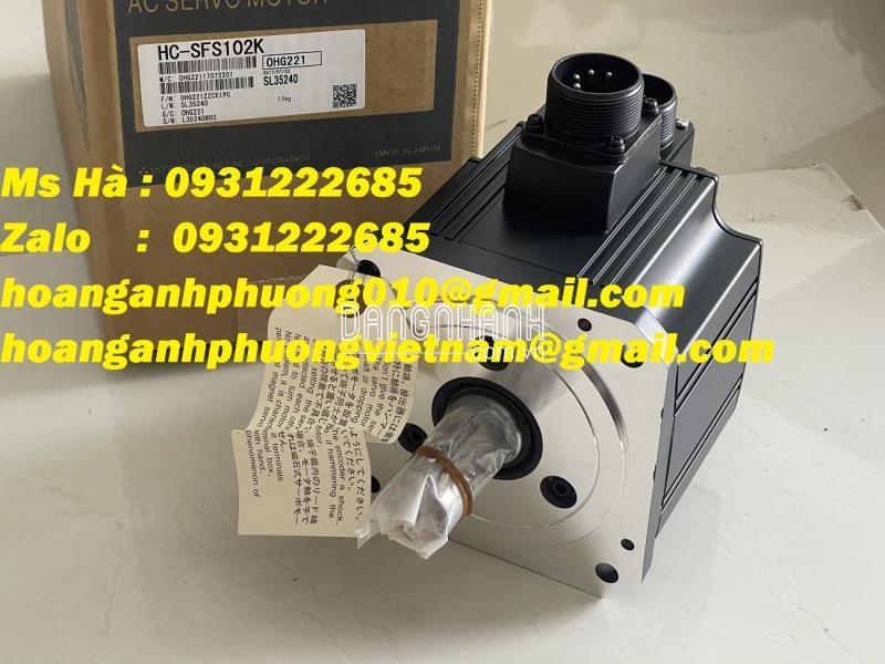 Bán chuyên - AC servo motor mitsubishi HC-SFS102K 