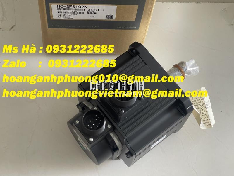 Bán chuyên - AC servo motor mitsubishi HC-SFS102K 