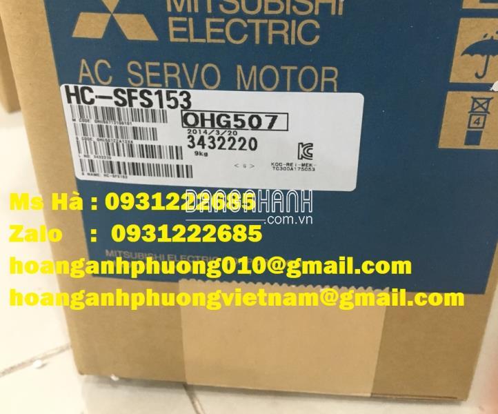 Servo HC-SFS153 công suất 1.5kW mitsubishi mới 100%