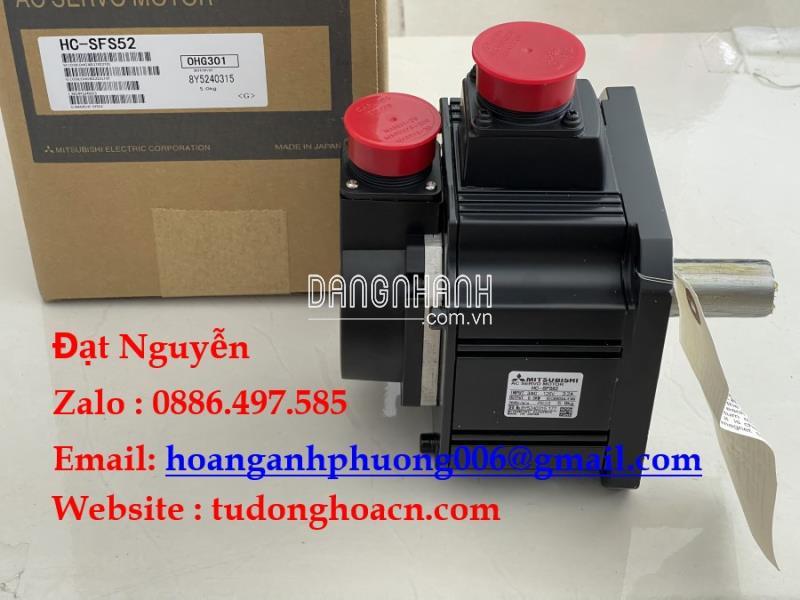 HC-SFS52 bộ động cơ Công suất 0.5Kw mới chính hãng Mitsubishi