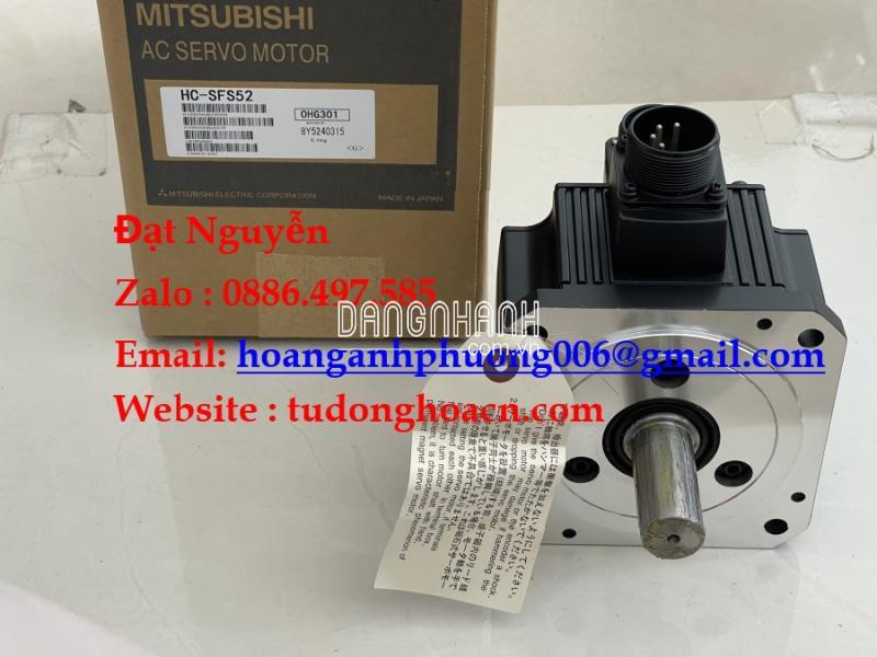 HC-SFS52 bộ động cơ Công suất 0.5Kw mới chính hãng Mitsubishi