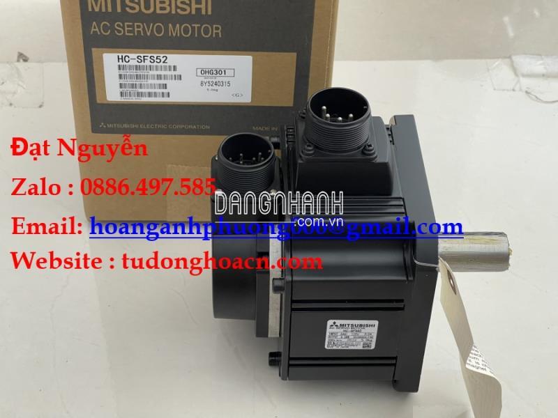 HC-SFS52 bộ động cơ Công suất 0.5Kw mới chính hãng Mitsubishi