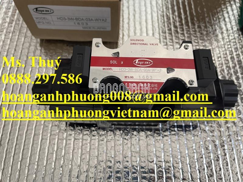 GIÁ TỐT - Van thủy lực Toyo-Oki HD3-3W-BDA-03A-WYA2 - Toàn Quốc