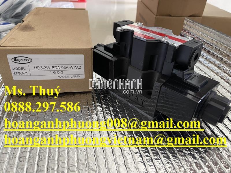 GIÁ TỐT - Van thủy lực Toyo-Oki HD3-3W-BDA-03A-WYA2 - Toàn Quốc