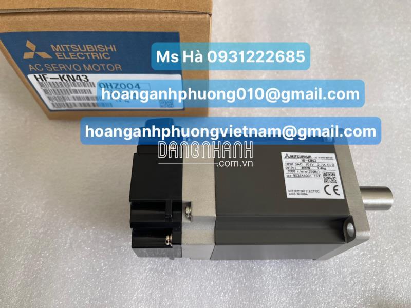 Servo motor 400W hãng mitsubishi HF-KN43 