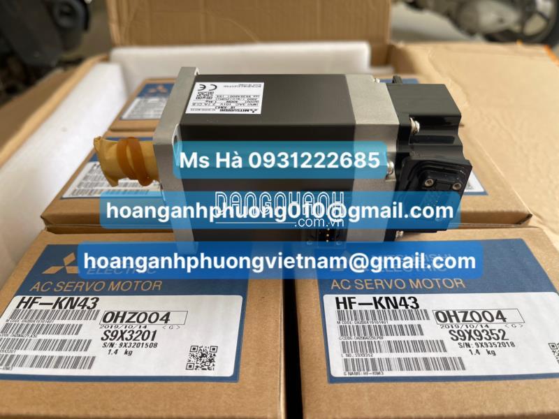 Servo motor 400W hãng mitsubishi HF-KN43 