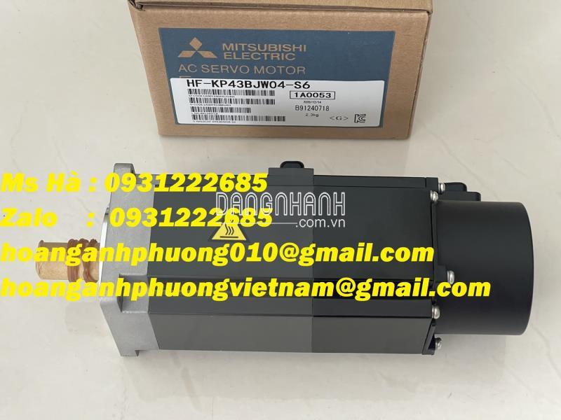 Ngành điện tự động hóa - Mitsubishi - Động cơ HF-KP43BJW04-S6 