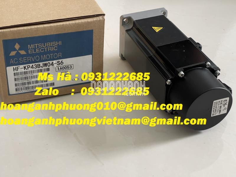 Servo 400W động cơ mitsubishi HF-KP43BJW04-S6 