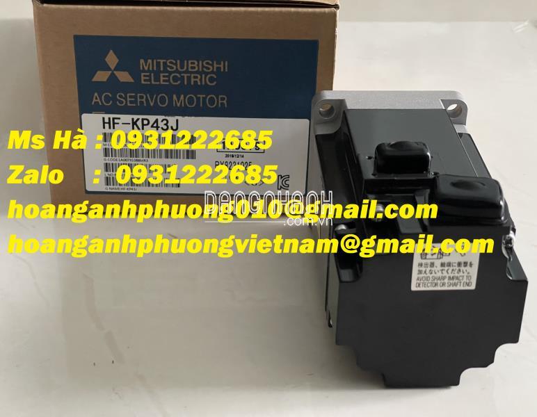 Bộ motor điều khiển vị trí, tốc độ HF-KP43J mitsubishi 400W