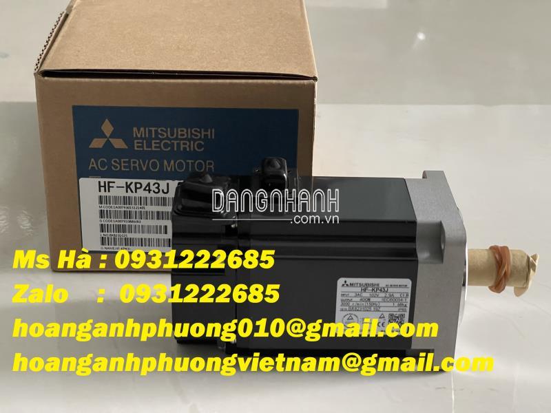 Bộ motor điều khiển vị trí, tốc độ HF-KP43J mitsubishi 400W