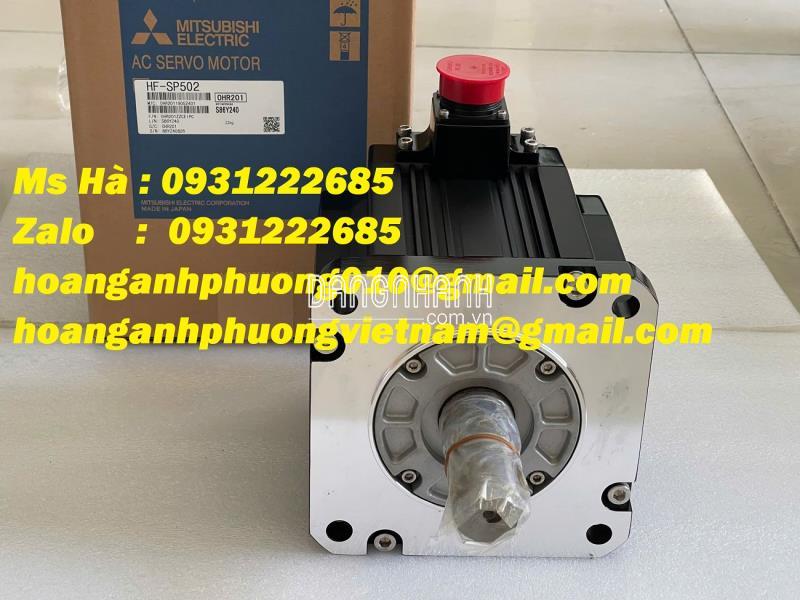 Động cơ 5kW giá tốt hàng nhập HF-SP502 mitsubishi 