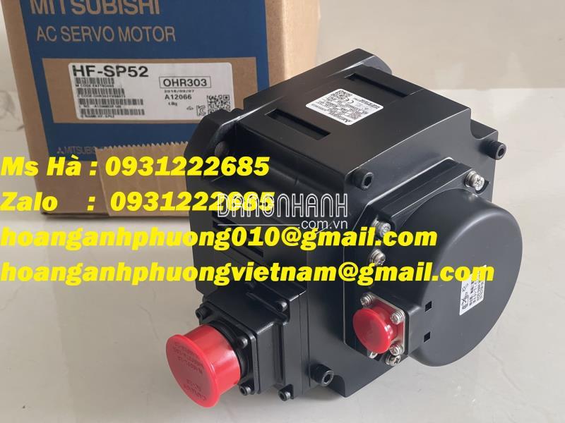 Bộ động cơ servo 0.5kW HF-SP52 Mitsubishi - Điện công nghiệp 