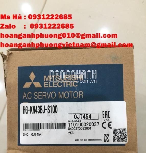 Động cơ chính hãng servo HG-KN43BJ-S100 mitsubishi 