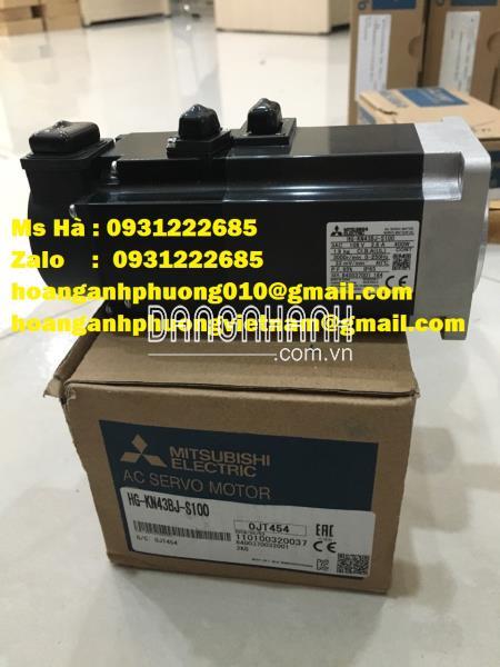 Động cơ chính hãng servo HG-KN43BJ-S100 mitsubishi 