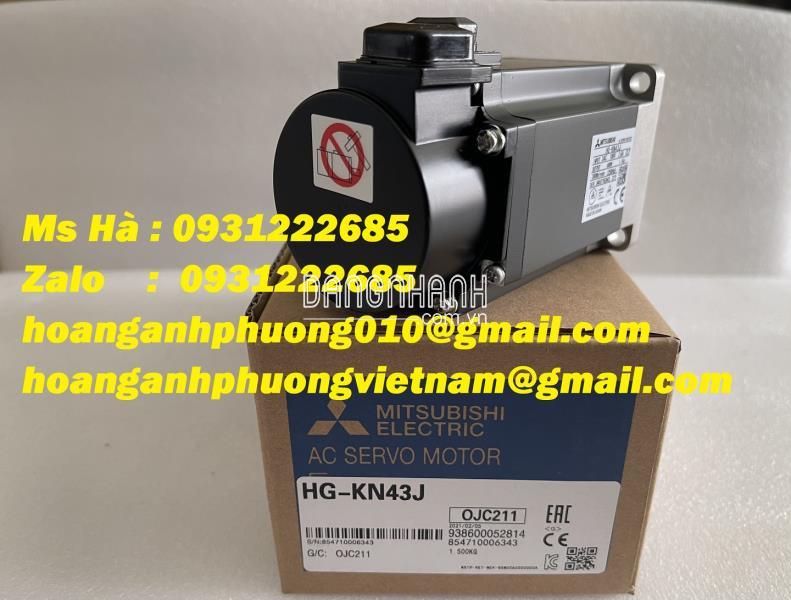 Mitsubishi servo 400W HG-KN43J giá tốt toàn quốc 