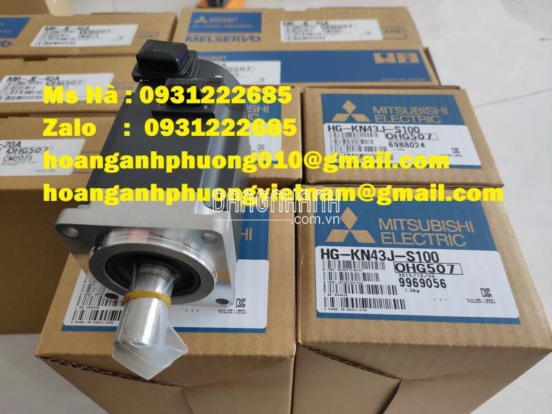 Mitsubishi HG-KN43J-S100 servo hàng nhập - bán toàn quốc 