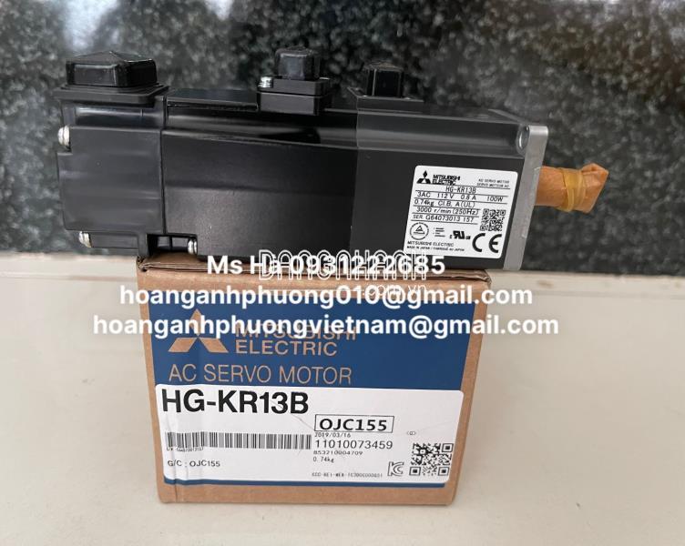 Servo 100W motor mitsubishi HG-KR13B