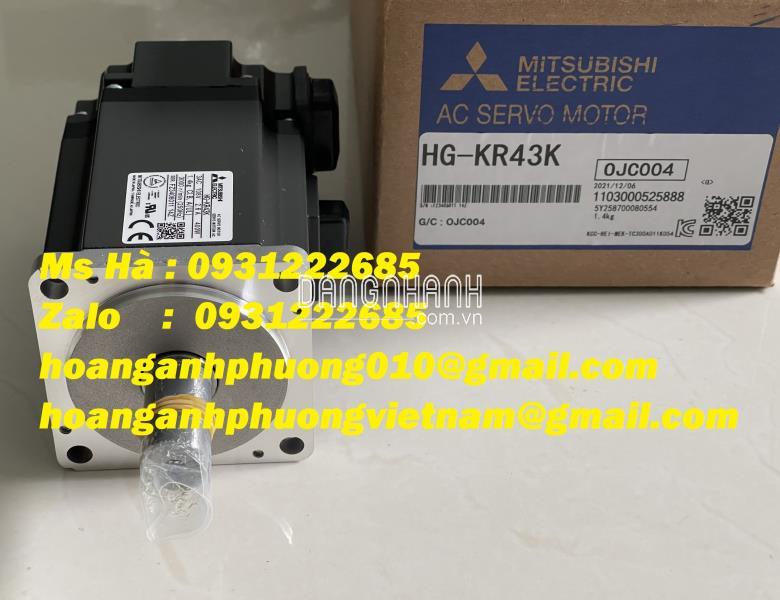 Servo HG-KR43K mitsubishi nhập mới tận hãng sản xuất 