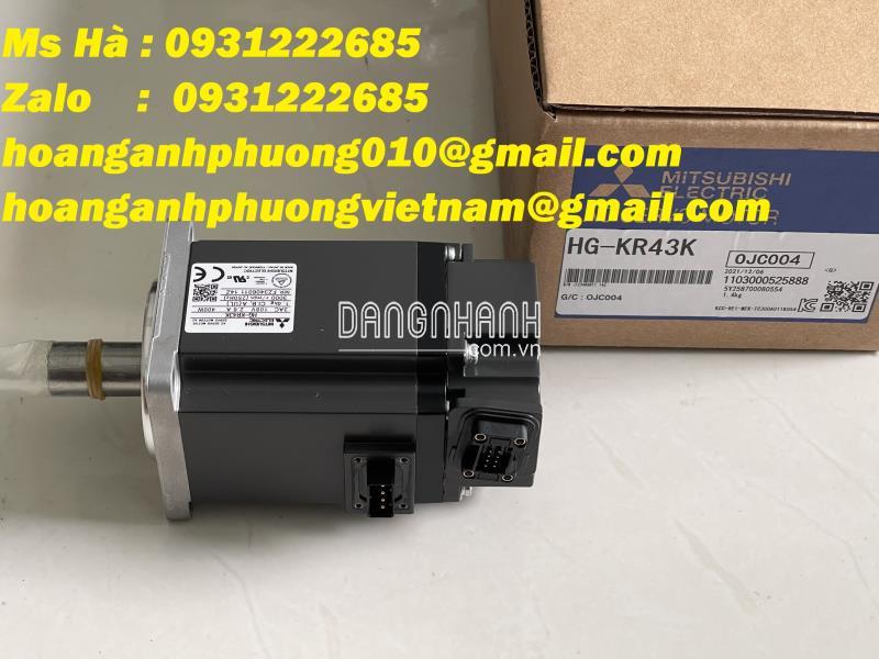 Servo HG-KR43K mitsubishi nhập mới tận hãng sản xuất 