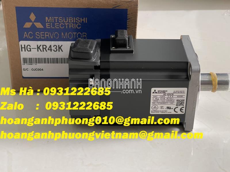 Servo HG-KR43K mitsubishi nhập mới tận hãng sản xuất 