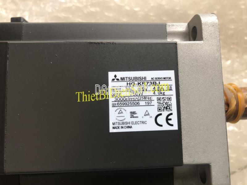 Servo motor Mitsubishi HG-KR73BJ -Cty Thiết Bị Điện Số 1