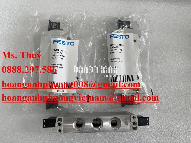 Van điện từ GIÁ TỐT - Festo VUVG-L18-P53C-T-G14-1P3