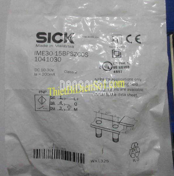 Cảm biến tiệm cận Sick IME30-15BPSZC0S 1041030 -Cty Thiết Bị Điện Số 1