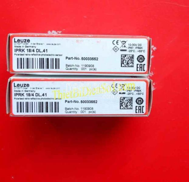 Cảm biến quang Leuze IPRK 18/4 DL.41 50033552 -Cty Thiết Bị Điện Số 1