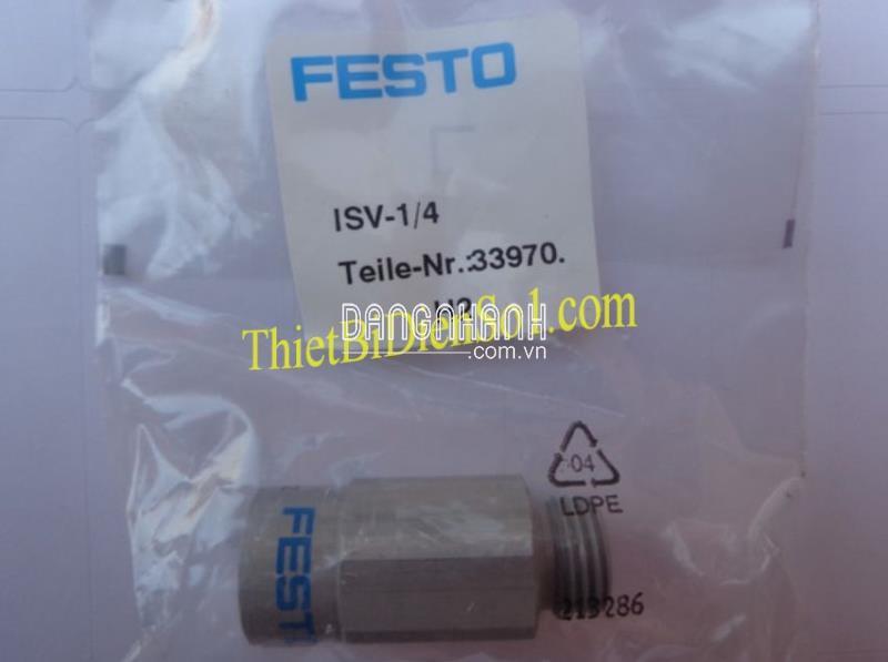 Van chân không Festo ISV-1/4 33970 -Cty Thiết Bị Điện Số 1