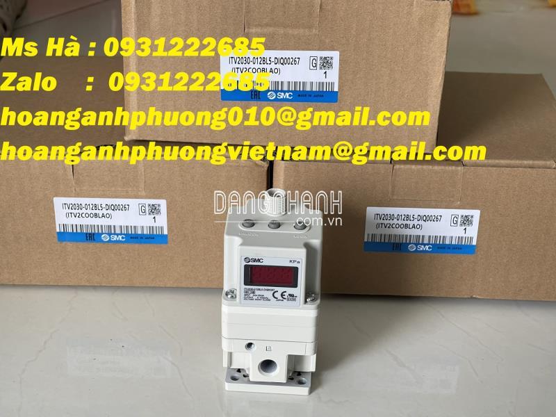 Van tăng áp ITV2030-012BL5-DIQ00267 SMC - Phân phối 