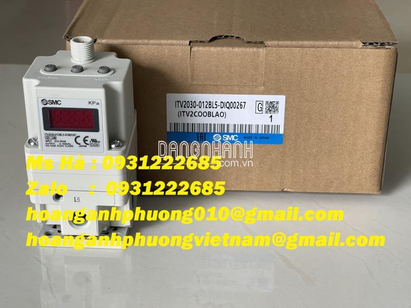 Van tăng áp ITV2030-012BL5-DIQ00267 SMC - Phân phối 