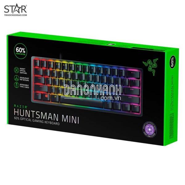 Bàn Phím Cơ Razer Huntsman Mini Clicky Purple Switch (RZ03-03390100-R3M1)