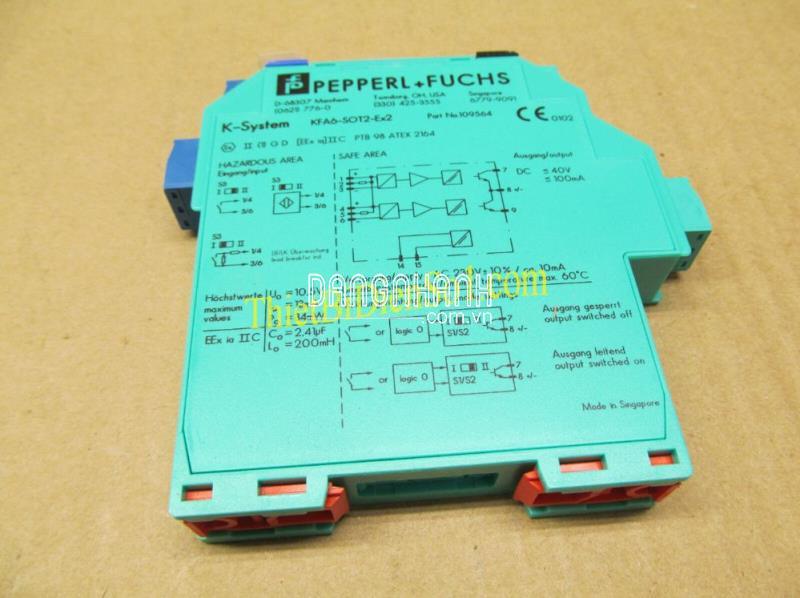 Bộ khuếch đại chuyển mạch Pepperl+Fuchs KFA6-SOT2-Ex2 -Cty Thiết Bị Điện Số 1