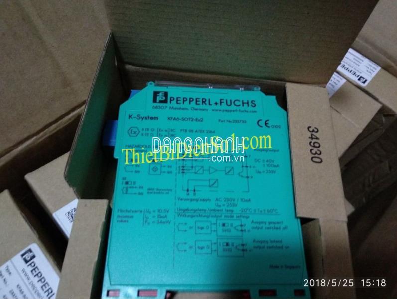 Bộ khuếch đại chuyển mạch Pepperl+Fuchs KFA6-SOT2-Ex2 -Cty Thiết Bị Điện Số 1
