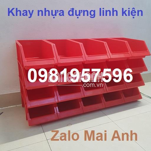 Khay nhựa đựng ốc vít, phụ tùng, cut zoang, khay đựng linh kiện, khay dụng cụ