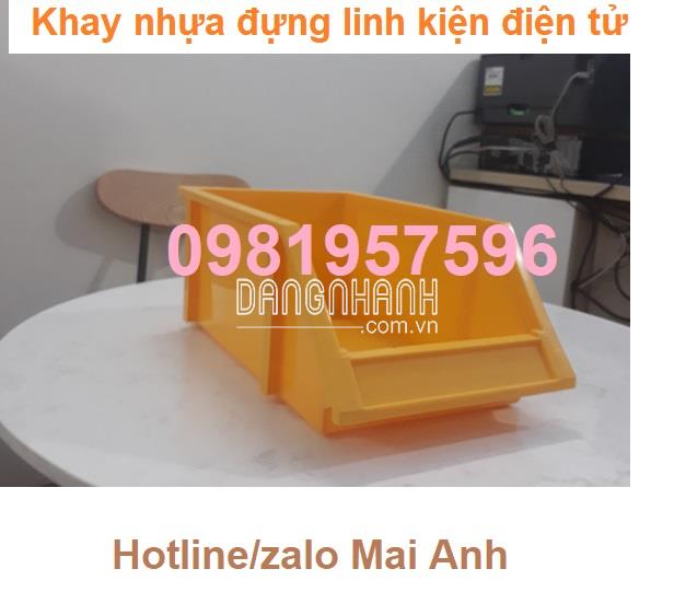 Khay nhựa đựng linh kiện điện tử nhựa nguyên sinh chính phẩm bền bỉ