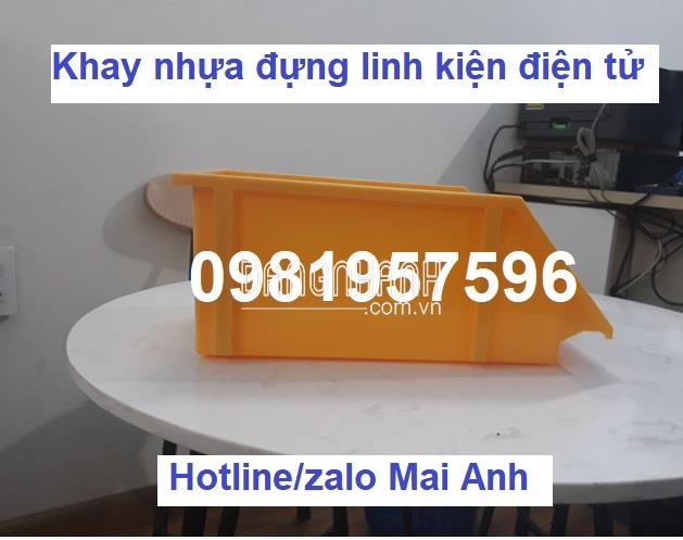 Khay nhựa đựng linh kiện điện tử nhựa nguyên sinh chính phẩm bền bỉ