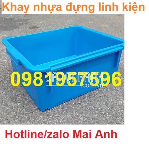 Khay nhựa đựng linh kiện ốc vít, phụ tùng, khay nhựa đặc