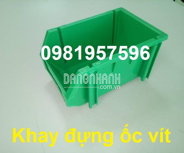 Khay nhựa đựng ốc vít, đinh, phụ kiện, linh kiện trong các nhà xưởng, nhà máy, gara