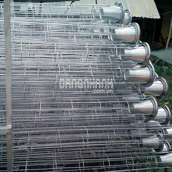 KHUNG TÚI LỌC BỤI GẮN VENTURI (THÉP MẠ KẼM)
