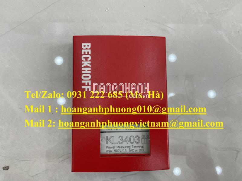 Beckhoff - Thiết bị đầu cuối 3 phase KL3403 - giao toàn quốc 