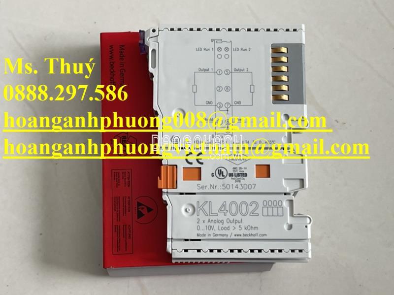 Chuyên Module Beckhoff KL4002 - Giá tốt nhất toàn quốc