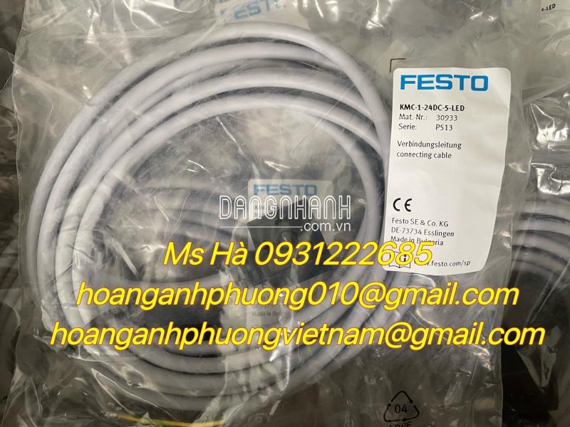 Cáp kết nối festo KMC-1-24DC-5-LED giá cạnh tranh 