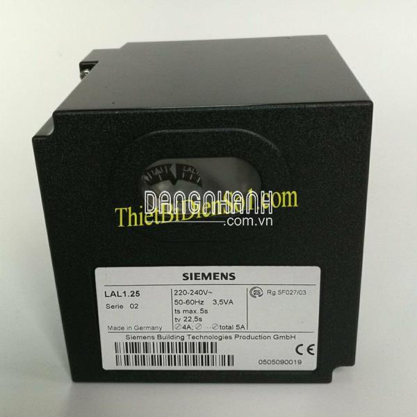 Hộp kiểm soát đầu đốt Siemens LAL 1.25 -Cty Thiết Bị Điện Số 1