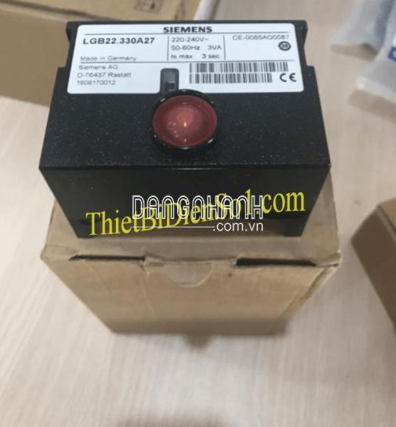 Bộ điều khiển đầu đốt Siemens LGB22.130A27 -Cty Thiết Bị Điện Số 1