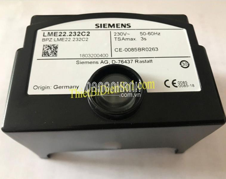 Bộ điều khiển đầu đốt Siemens LME22.232C2 -Cty Thiết Bị Điện Số 1