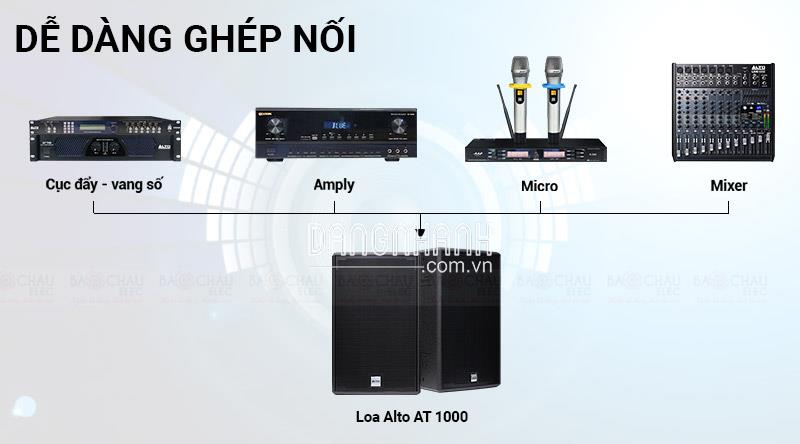 Loa karaoke Alto AT1000 (full bass 25cm)