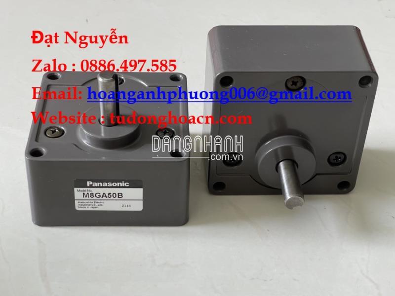 M8GA50B hộp số chính hãng động cơ bước Panasonic